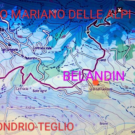 Belandin Ristorante Hotel Teglio Kültér fotó