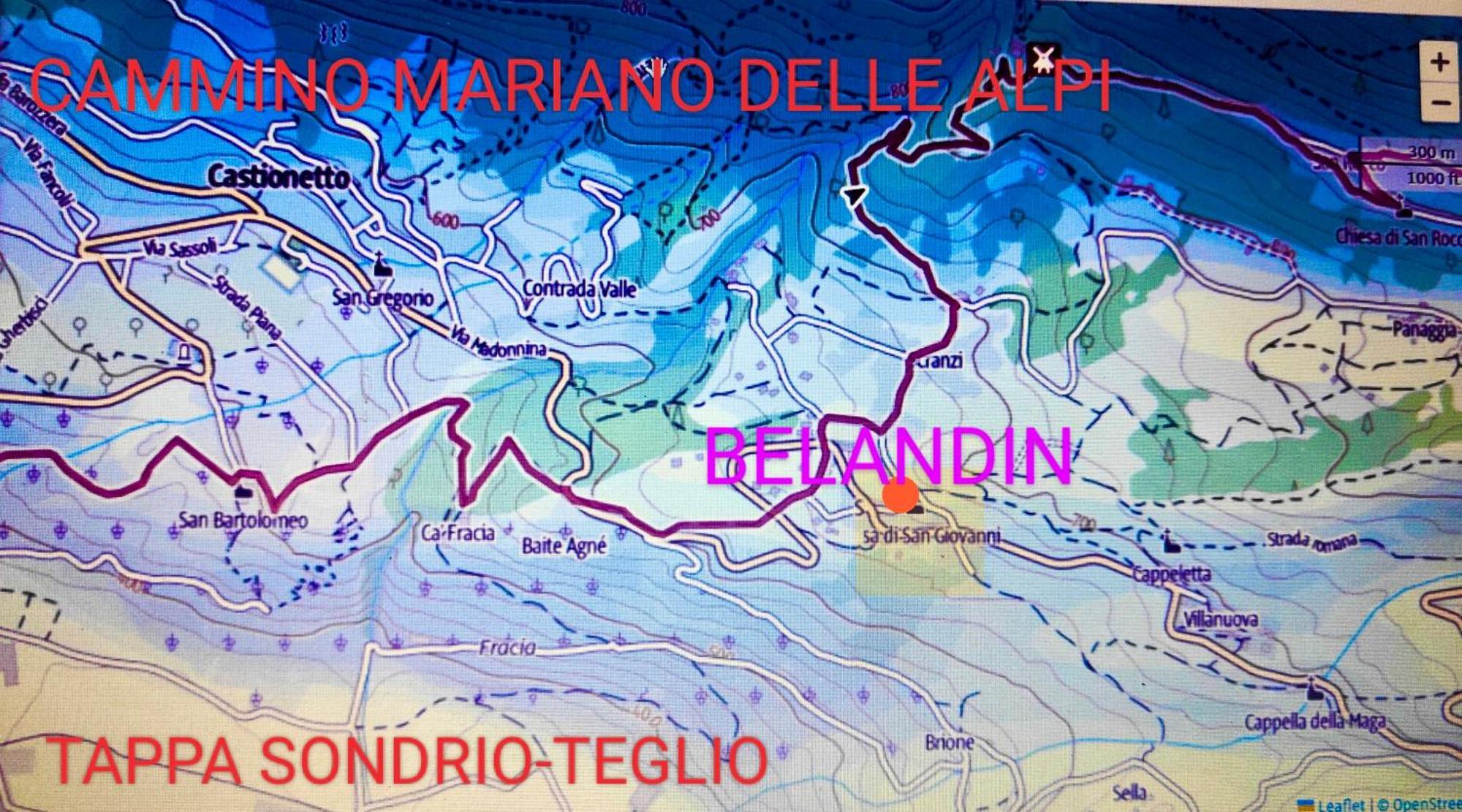 Belandin Ristorante Hotel Teglio Kültér fotó